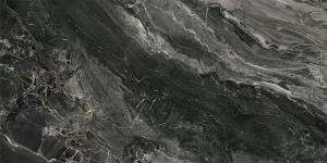 60120KRT99P Карпаты Мрамор черный / Karpaty Marble black Керамогранит полированный 600*1200
