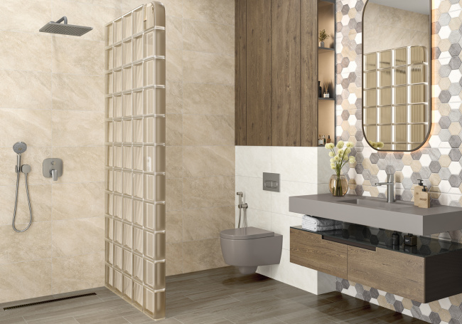 Фотография Коллекции Savoy керамической плитки для ванной от производителя - Alma Ceramica, в интернет магазине Casa-Ceramica